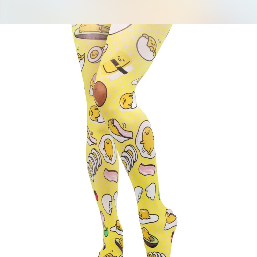 Irregular Choice Yellow Gudetama Tights